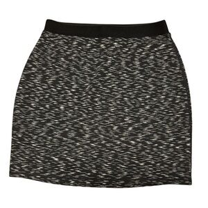 Silence + Noise Urban Outfitters Black and Gray Mini Pencil Skirt
